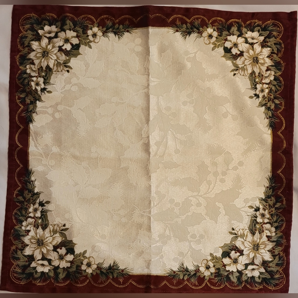Set of 4 Holiday Table Napkins